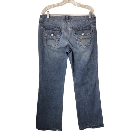 Duck Head Jeans Juniors 13 Wide Leg Mild Distressed Pockets - Picture 2 of 15